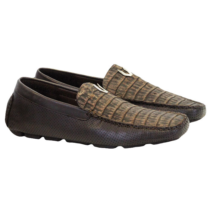 Vestigium Caiman Belly Driving Loafers