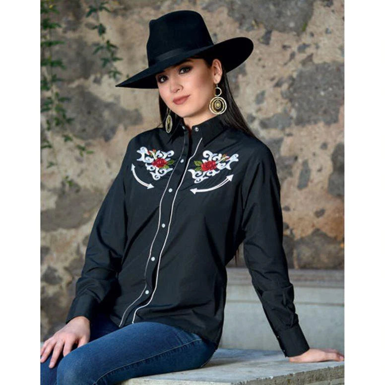 Western Shirts for Women Camisas Vaqueras Para Mujer El Charro Famoso