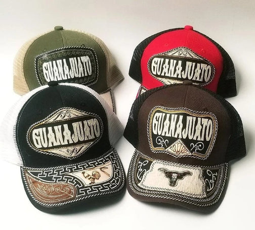 Gorra Artesanal con Bordado del Estado de Guanajuato