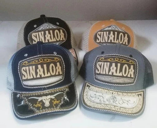 Gorra Artesanal con Bordado del Estado de Sinaloa