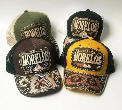 Gorra Artesanal con Bordado del Estado de Morelos