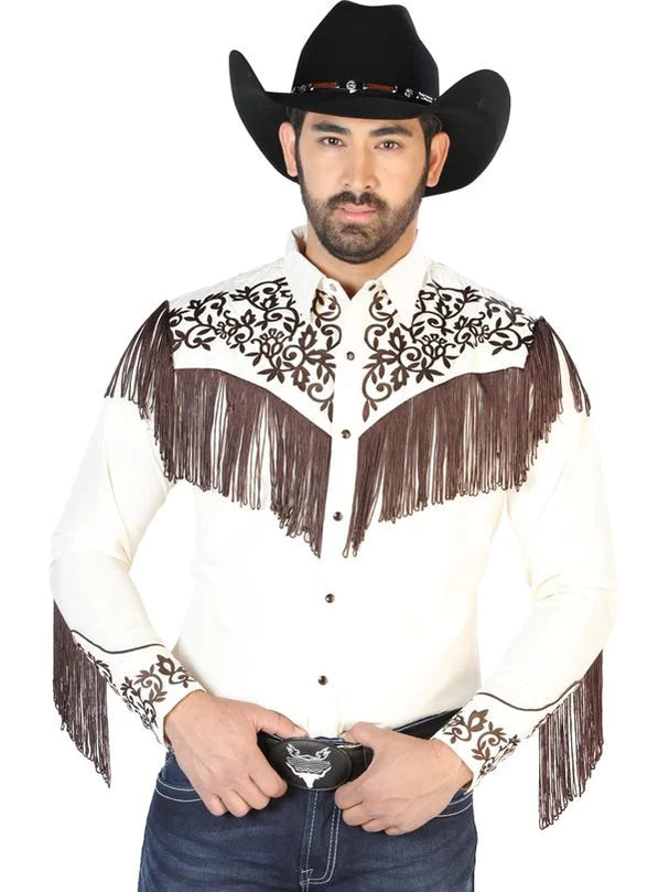 Camisa Vaquera Bordada El Se or de los Cielos El Charro Famoso