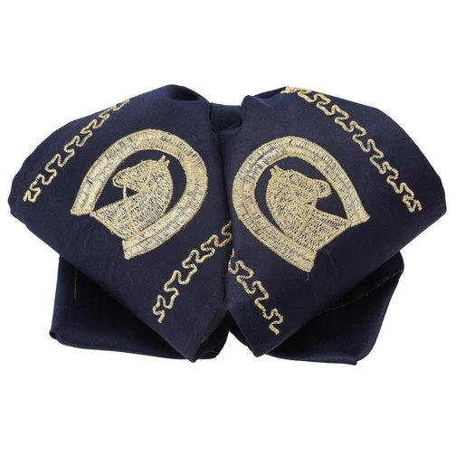 Moño Charro White Diamond color negro – accesorio formal de charrería