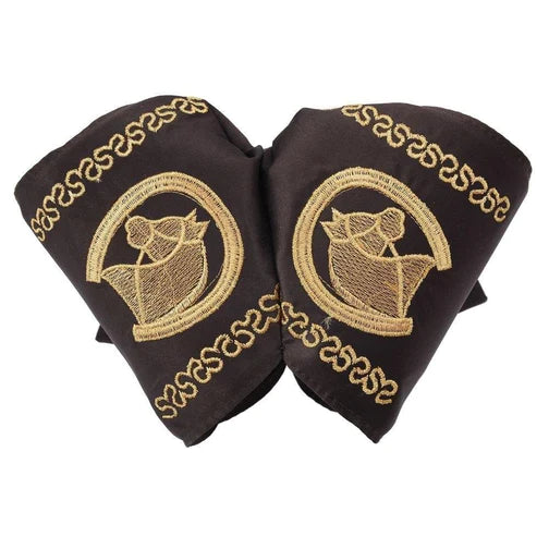 Moño Charro White Diamond color café – moño charro clásico para caballero