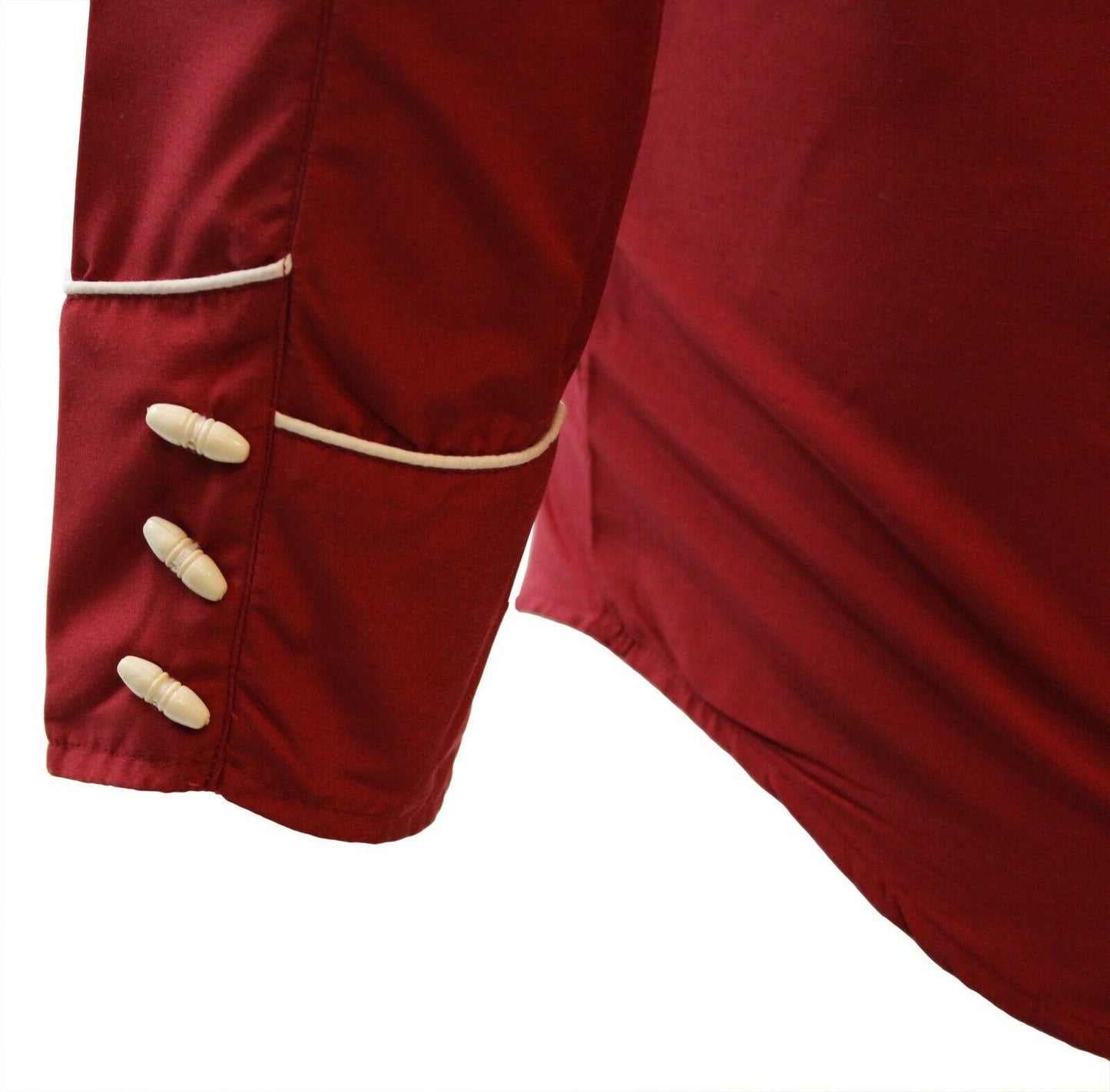 Camisas Charras Para Hombre Vino Obscuro Tradicional