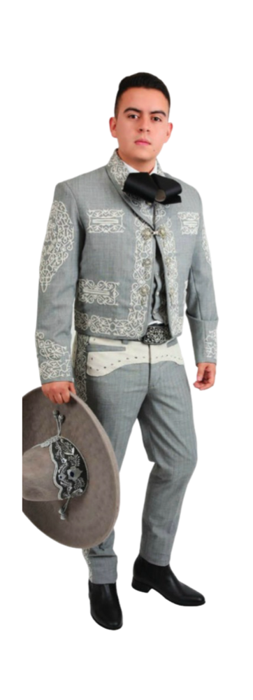 Traje Charro de Lujo Bordado Fino Mundo Charro para Hombre WD