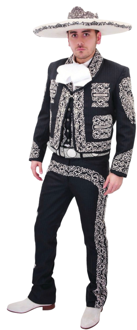 Traje Charro de Lujo Bordado Fino Mundo Charro para Hombre WD-1037