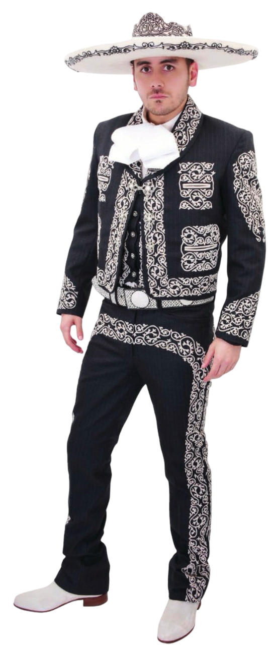 Traje Charro de Lujo Bordado Fino Mundo Charro para Hombre WD-1037