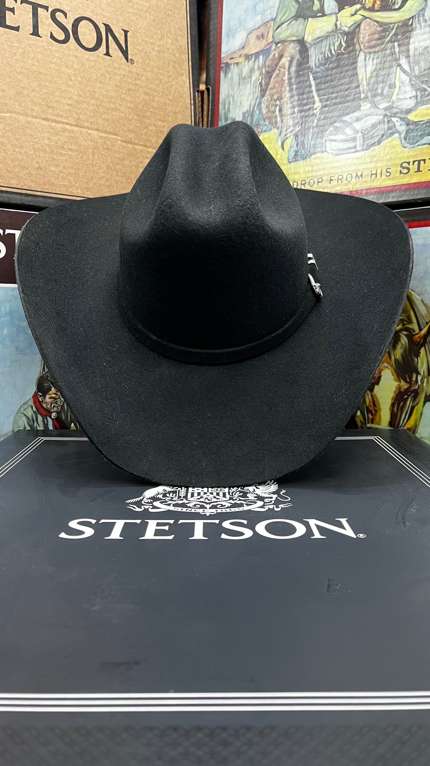Texana 4X Stetson Deadwood Black