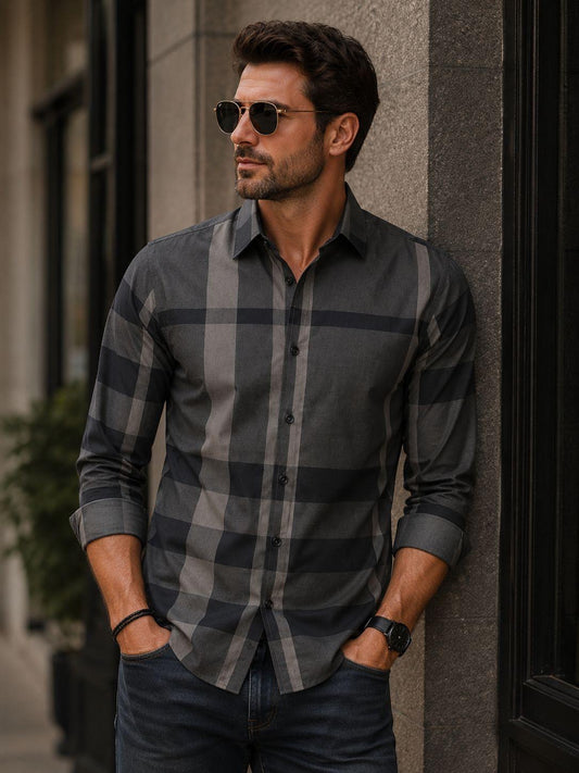 Camisa Moderna para Hombre | Estilo Casual Claro