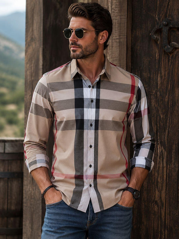 Camisa Moderna para Hombre | Estilo Casual Claro