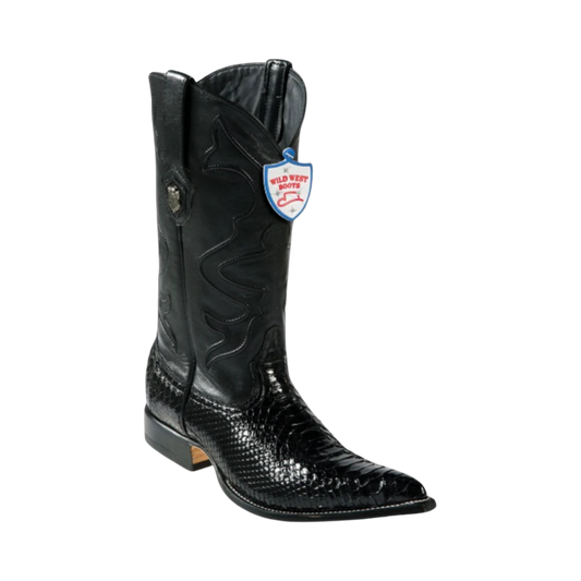 Bota de Pitón Original Horma Punta Aladino Wild West