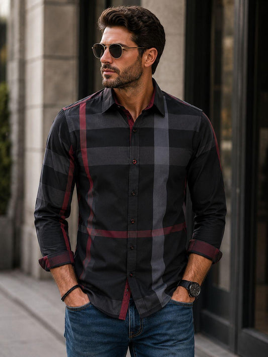 Camisa Moderna para Hombre | Estilo Casual Claro