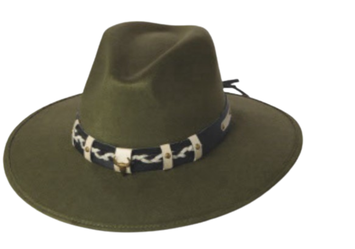 Texana Sombrero Vaquero Nobuk Para Mujer- Western Cowgirl Hats