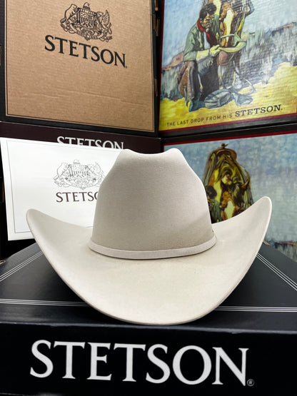 Sombrero Stetson 100X Silverbelly – Clásico de Lujo y Distinción
