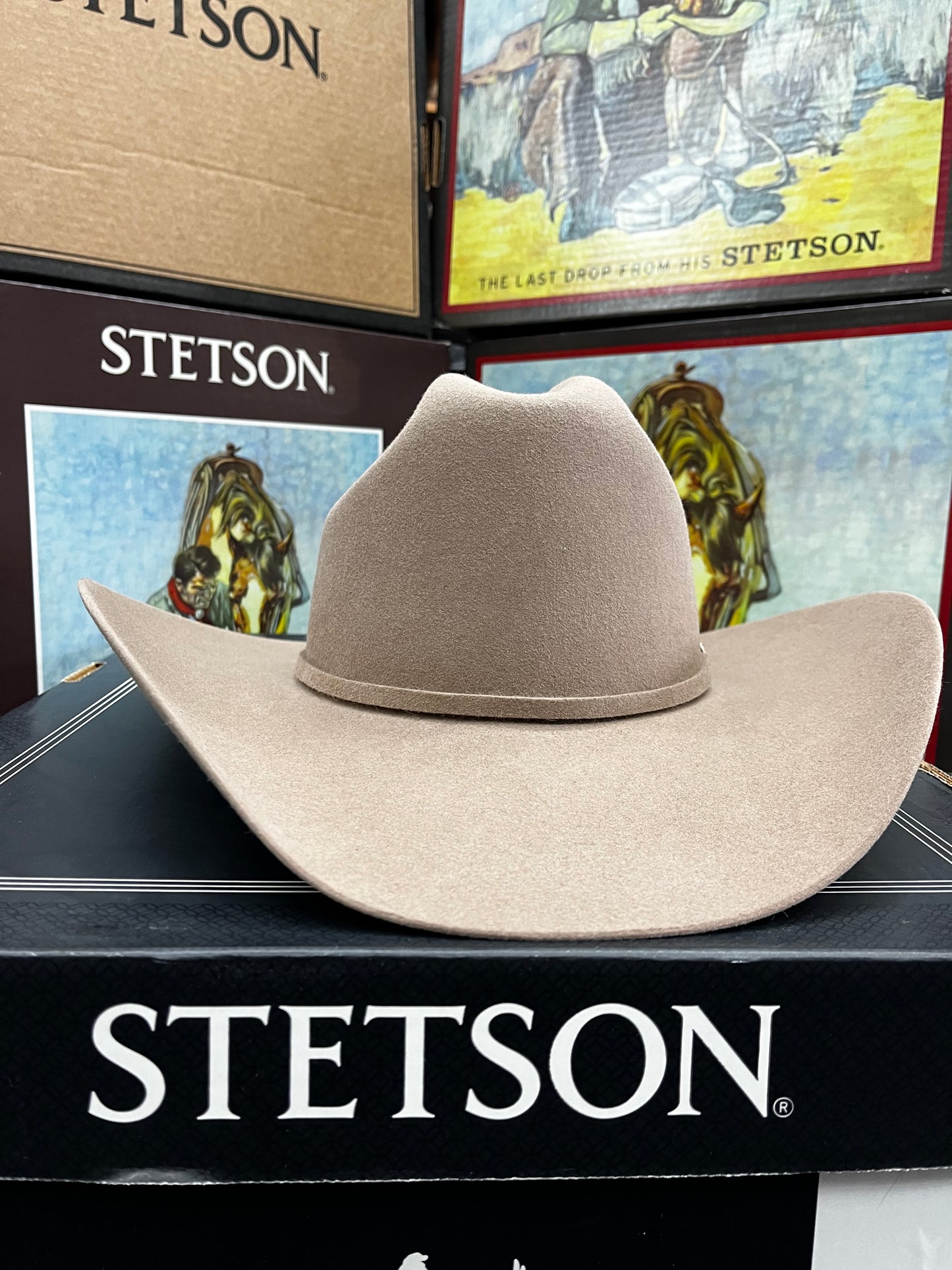 Sombrero Stetson 6X Skyline Sahara – Elegancia Natural del Desierto