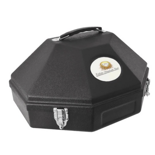 White Diamond Hat Case