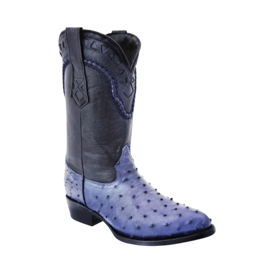 Botas White Diamond de Avestruz