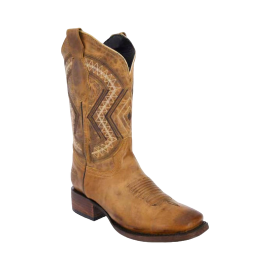 Bota Napa Rodeo color Honey Miel - White Diamonds Boots