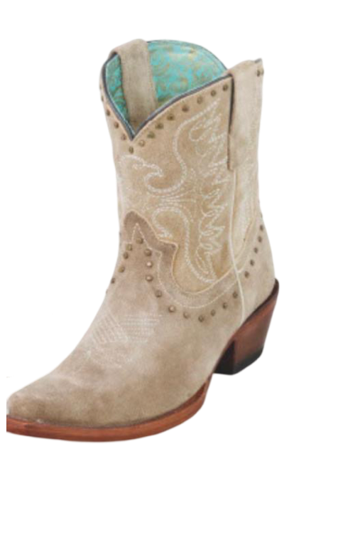 Botin De Cuero Quincy Boots Para Mujer