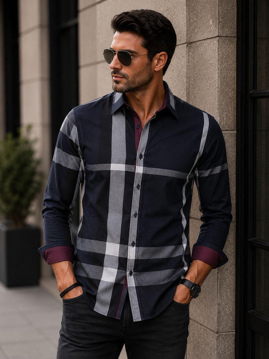 Camisa Moderna para Hombre | Estilo Casual Claro