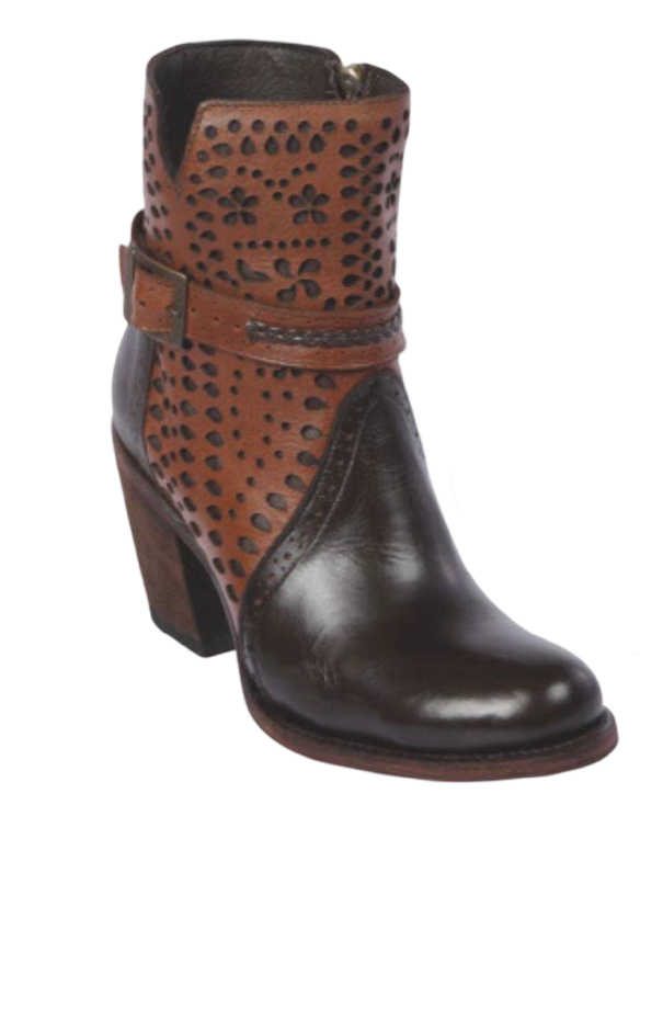 Botin De Cuero Quincy Boots Para Mujer