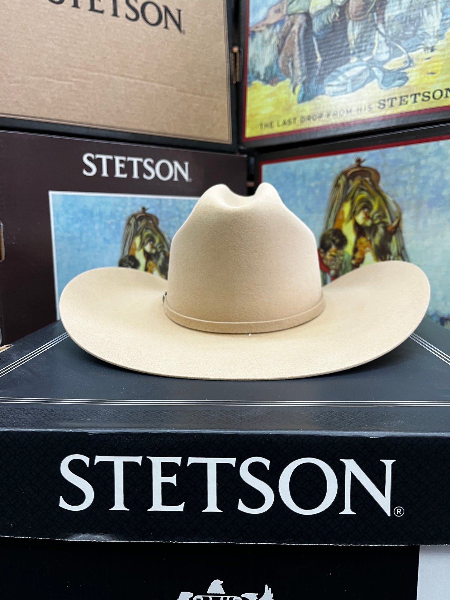 Sombrero Stetson 6X Skyline Peach – Estilo Cálido y Sofisticado
