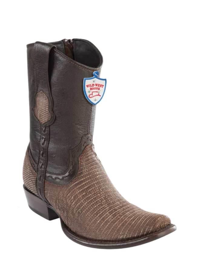 Wild West Botas de Armadillo Horma Dubai Toe Sand