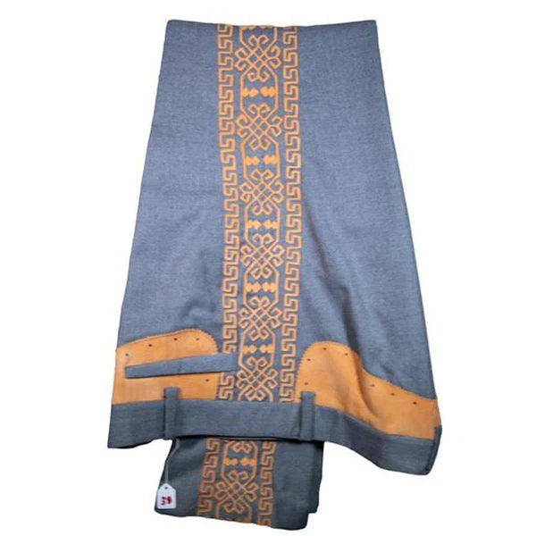 Pantalón Charro color Gris con  Miel de Gala para Hombre