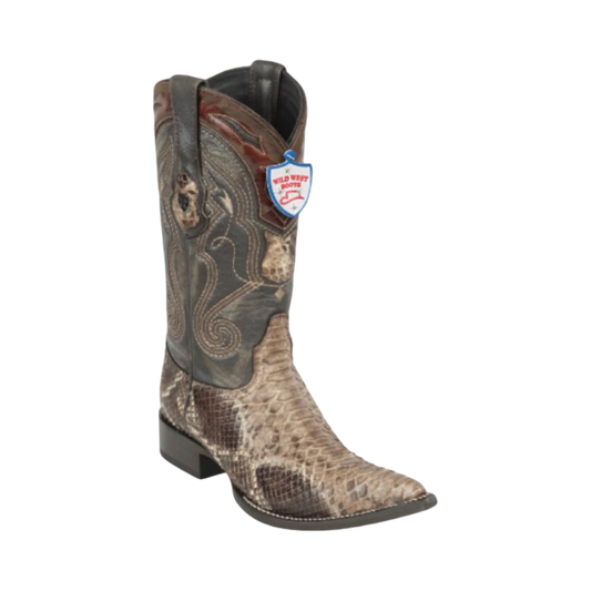 Bota de Pitón Original Horma Punta Aladino Wild West