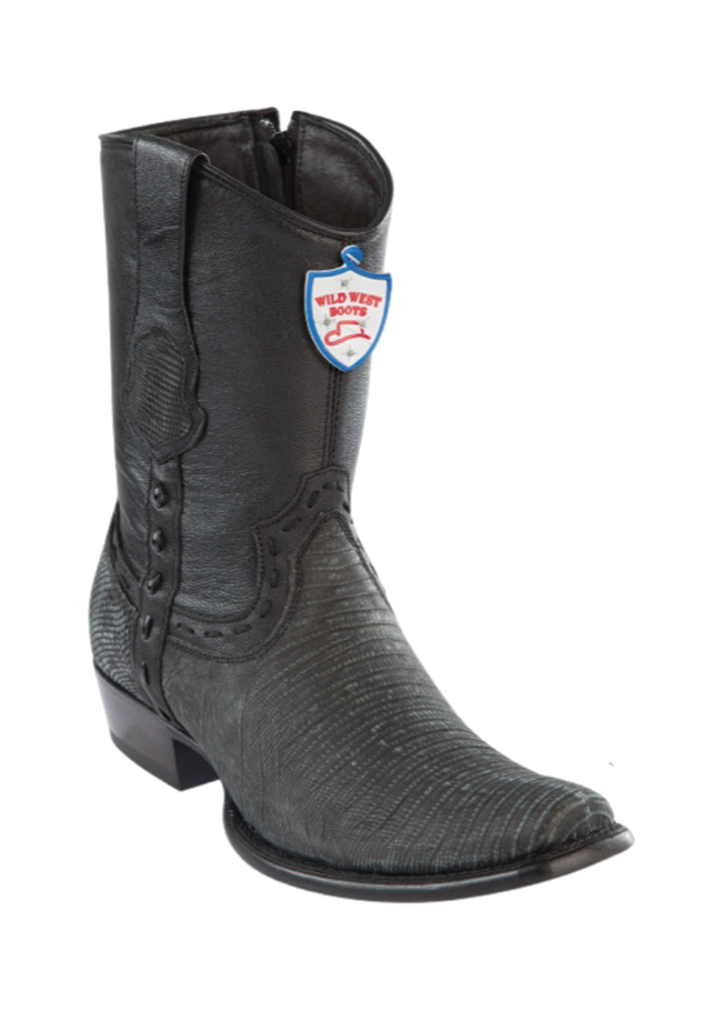 Wild West Botas de Armadillo Horma Dubai Toe Sand Gray