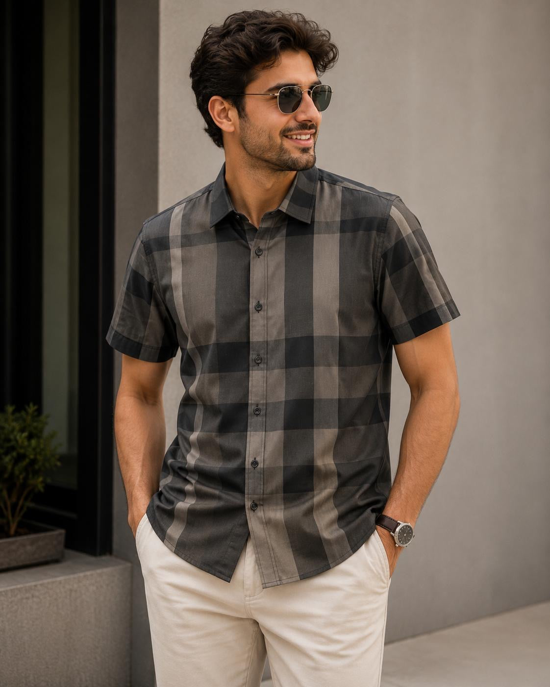 Camisa Moderna para Hombre | Estilo Casual Claro