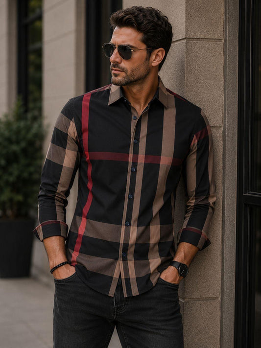 Camisa Moderna para Hombre | Estilo Casual Claro