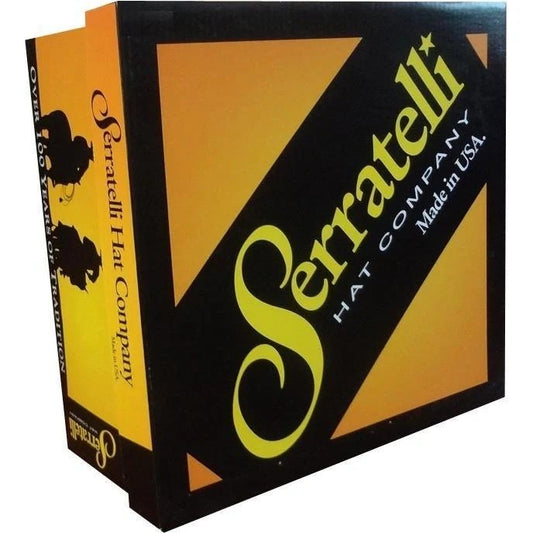 Texana Serratelli 6X Gris – Sombrero Western de Alta Calidad