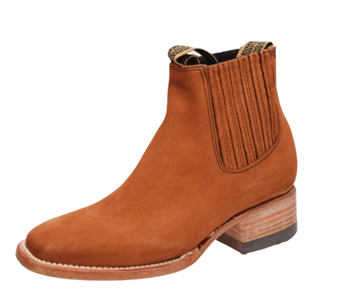 Botines Charros Color Miel Para Niño – Tradicionales