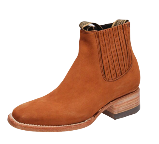 Botines Charros Color Miel Para Niño – Tradicionales