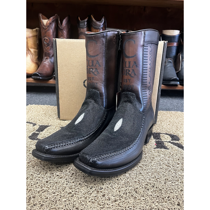 Bota de Mantarraya Original Negra con Horma Dubai | CUADRA