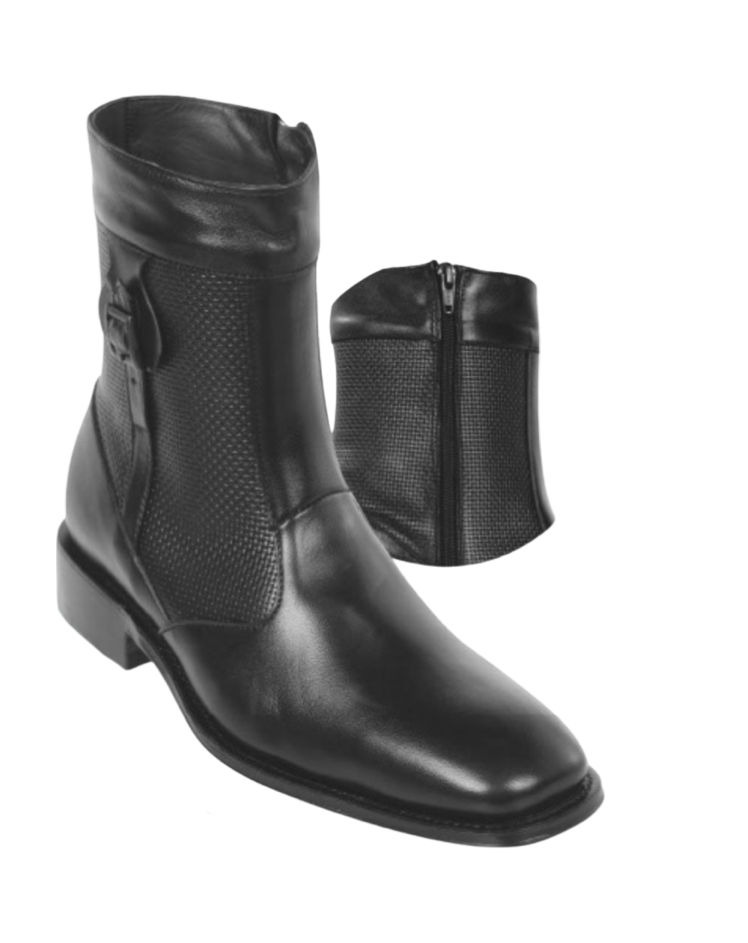 Botas DUQUE - Duque Di Galliano Boots - Charro Square Toe Deer Boots