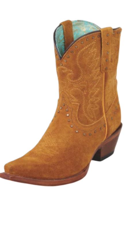 Botin De Cuero Quincy Boots Para Mujer