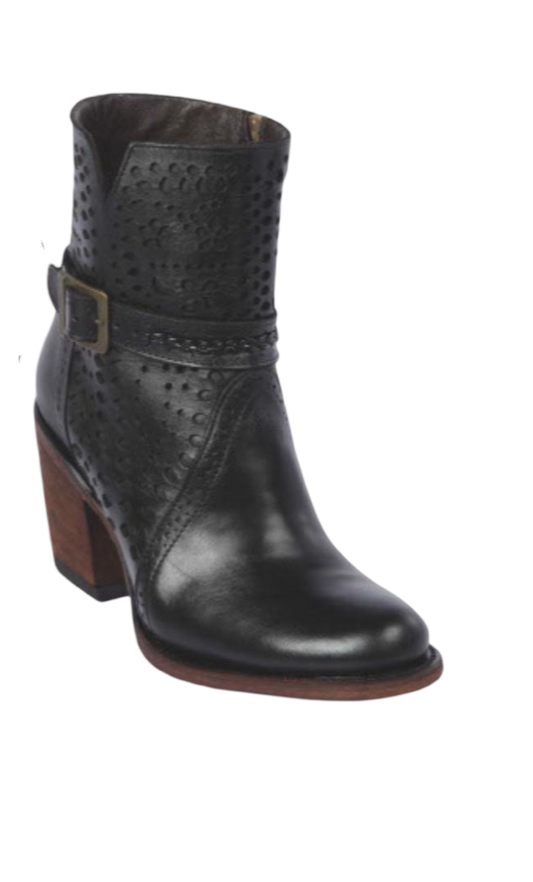 Botin De Cuero Quincy Boots Para Mujer