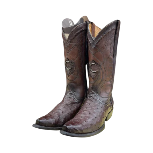 Cuadra Men 's Boots - Botas Vaqueras Cuadra Para Hombre - Avestruz 2B1OA1