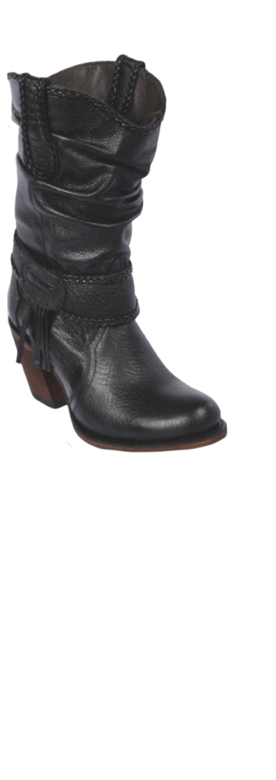 Botin De Cuero Quincy Boots Para Mujer