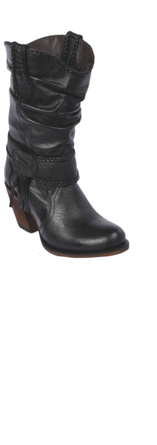 Botin De Cuero Quincy Boots Para Mujer