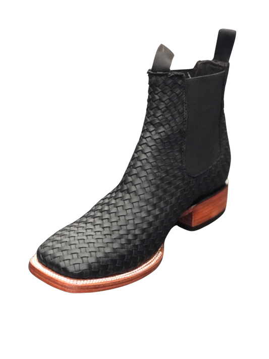 Botines Charros Calzatti Boots con Punta Cuadrada