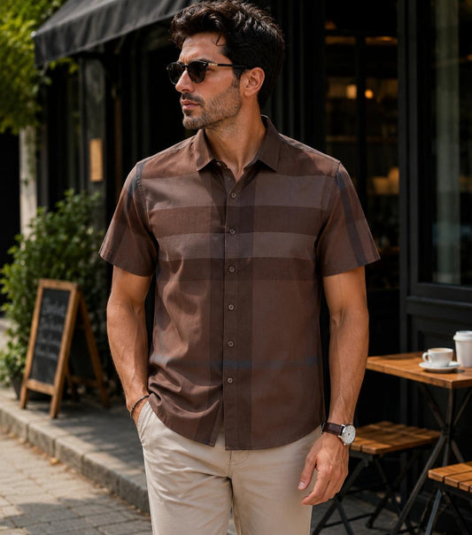Camisa Moderna para Hombre | Estilo Casual Claro