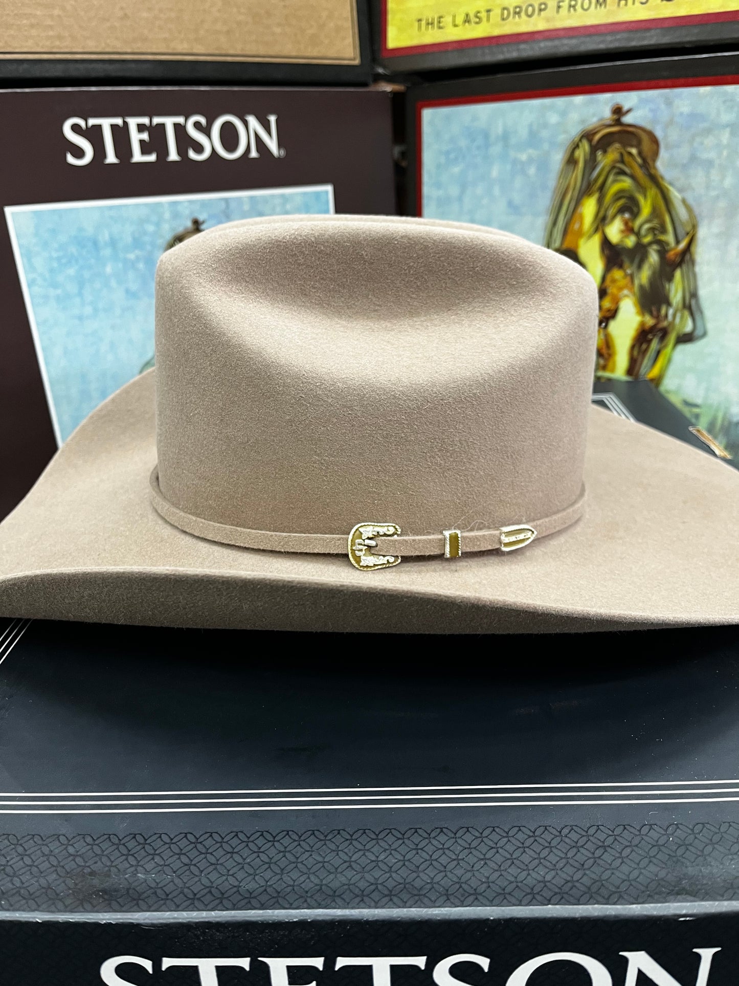 Sombrero Stetson 6X Skyline Sahara – Elegancia Natural del Desierto
