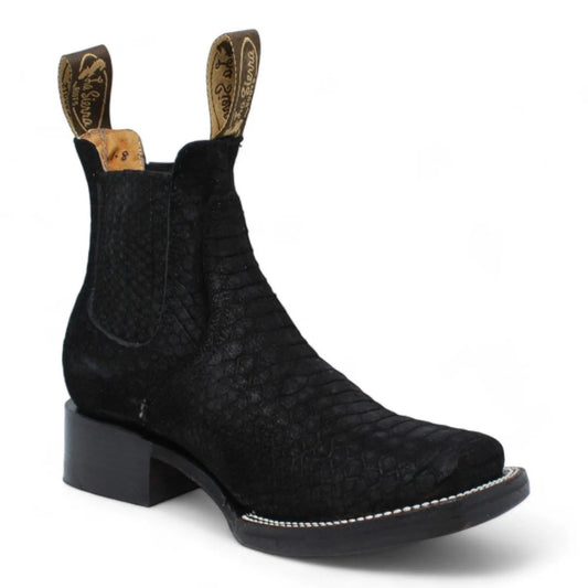 Botines Charros punta Cuadrada para Mujer – Mexican Leather Boots