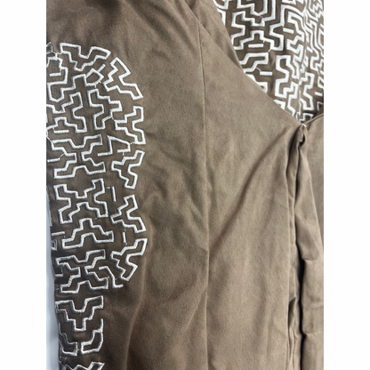 Camisas Charras Para Hombre Miel Con Blanco de Gamuza