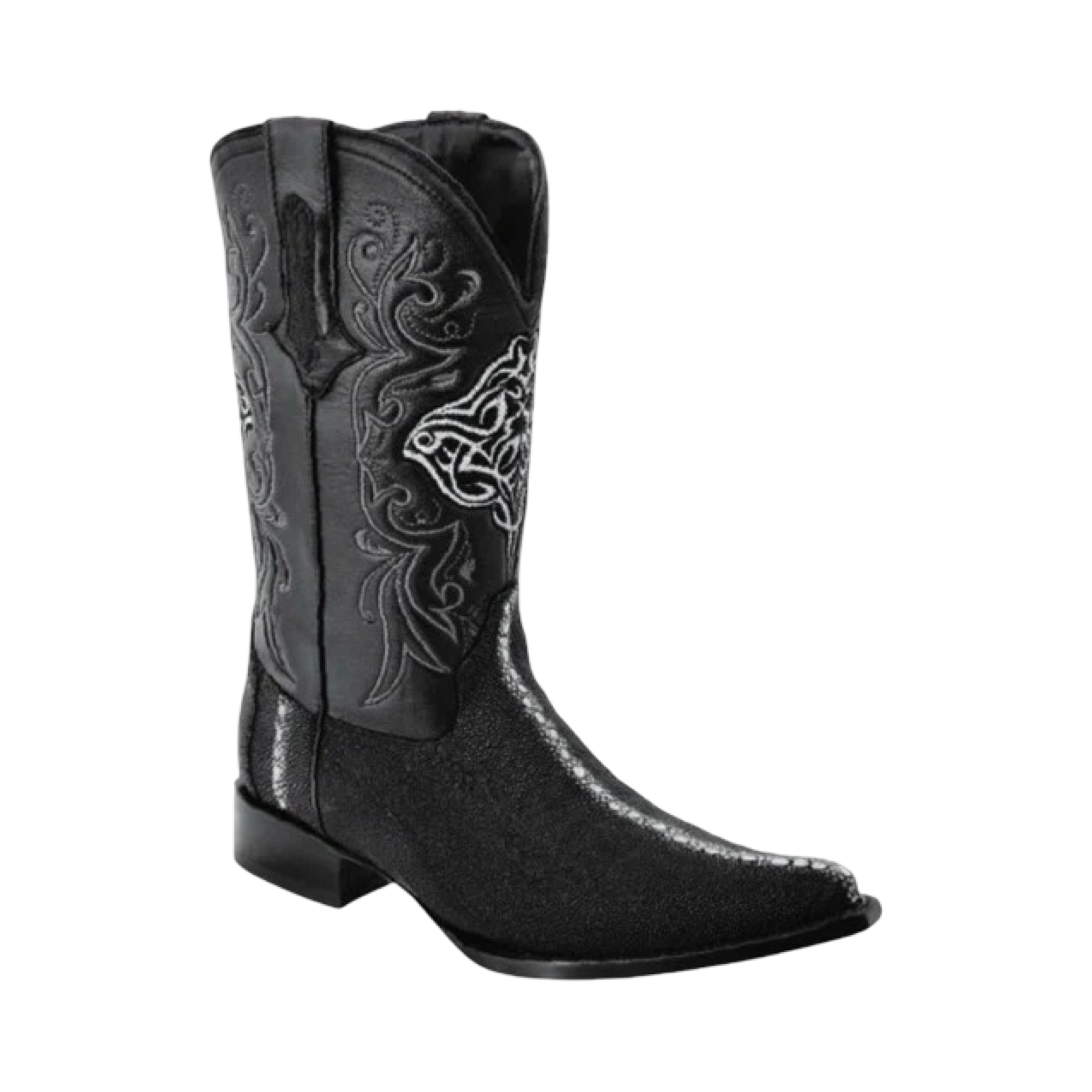 Bota de mantarraya Perla Completa negra horma 3X