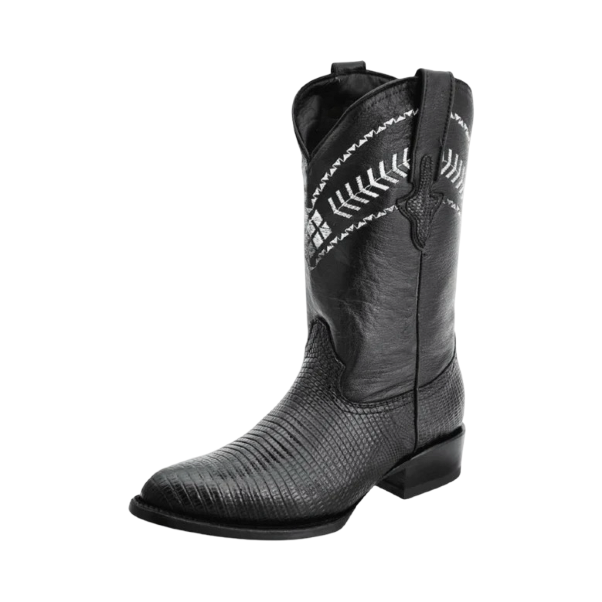 Botas de armadillo color negro horma 900 de White Diamonds